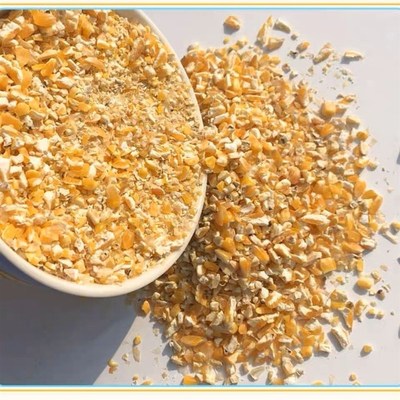 50斤玉米碎粒喂鸡鸭鹅家禽猪用饲料米O糠稻糠玉米粉苞米面