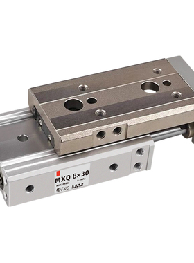 气动导轨滑台气缸HLQL/MXS/HLQ/MXQ6/8/12/16/20/25X10X30X40-50S