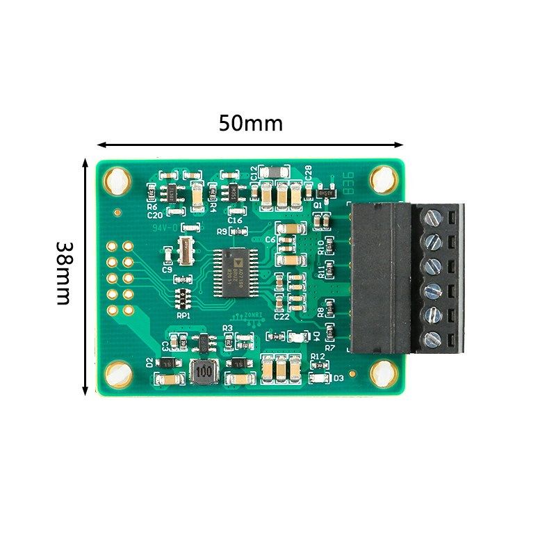 AD7190 24位ADC高精度应变采集模块/压力采集模块/应变桥