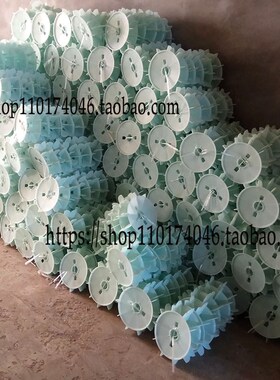 耐高温工程塑料多叶风扇叶18.5-22千瓦电机散热叶180电机配件52轴