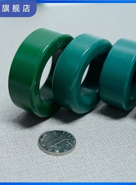 绿色磁环铁氧体磁芯共模电感屏蔽EMI干扰音响数据线专用锰锌磁环