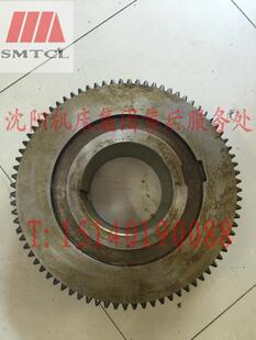 沈阳机床配件CW6163BCW6180B床头箱斜齿轮大斜齿轮厂家直销实拍