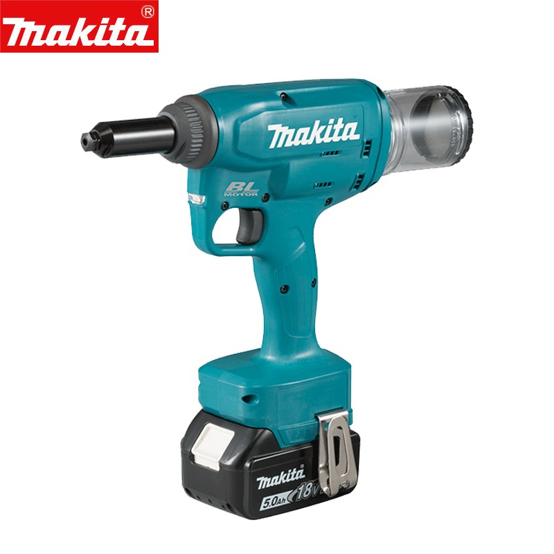 日本makita牧田DRV150充电铆钉枪DRV250电动拉铆枪拉钉枪抽芯枪