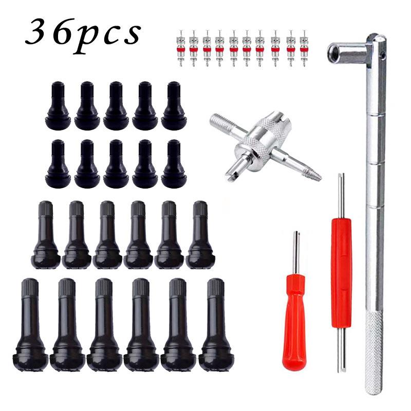 气门嘴安装工具TR412气门嘴工具套装TR414橡胶气门嘴拧芯工具套装