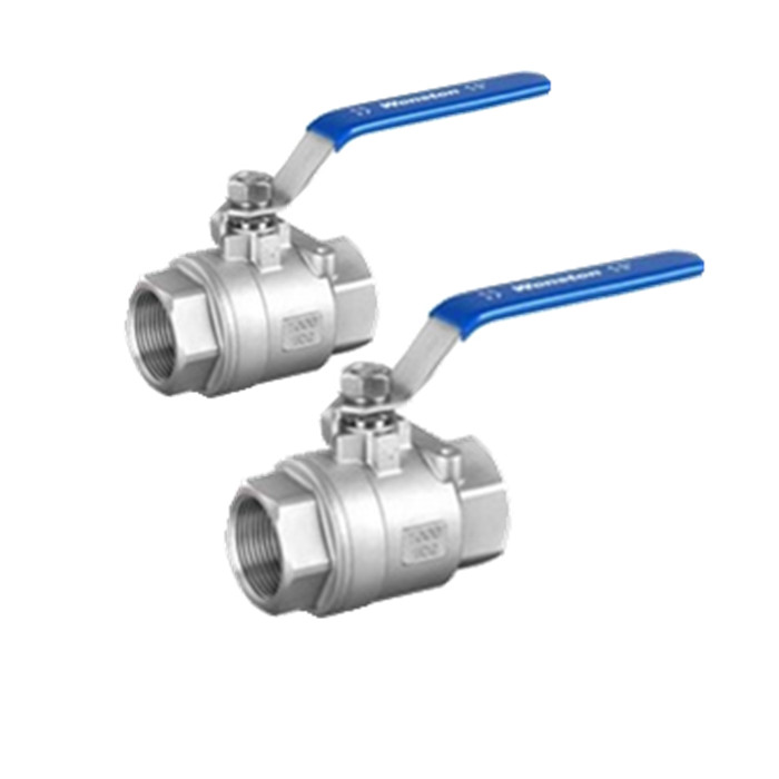 直销不锈钢球阀 2两片式2pc丝口内螺纹全通径球阀4分球阀DN8-DN50