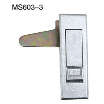 平面电箱锁MS603-3配电箱 弹跳锁配电柜锁开关柜门锁 特殊用锁其