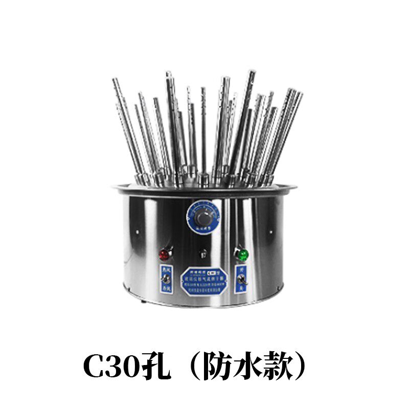 博纳科技玻璃仪器气流烘干器不锈钢12孔20孔30孔试管瓶子干燥烧杯