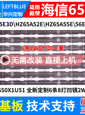 海信HZ65E3D-J HZ65A56E灯条HD650X1U51-T0+2019052001+APT-HXLB