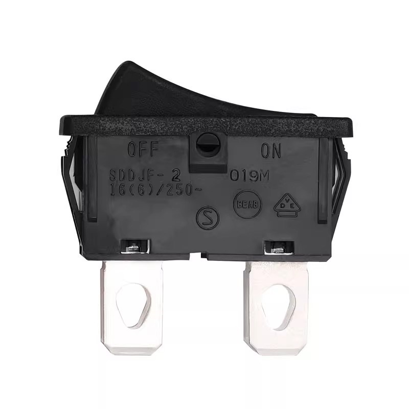 日本ALPS 船型电源翘板开关 船型开关SDDJF-2 16A 250V 4脚2档