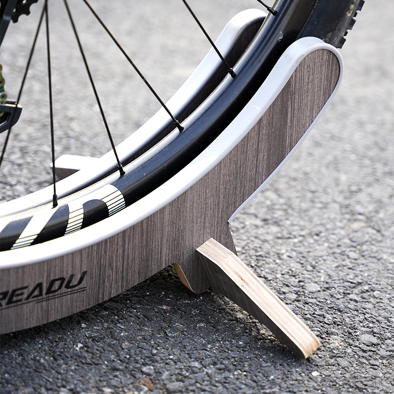 EAD公路自行车停车架山地车脚撑支架放车展示架支撑架 木制通用