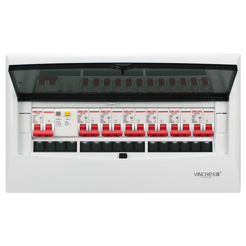 16位成套配电箱明装 德力西漏电保护器2p空气开关家用强电箱暗装