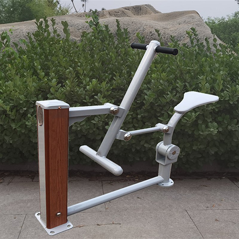 室外塑木健身器材套装 新农村体育健身路径 户外老年人锻炼器材