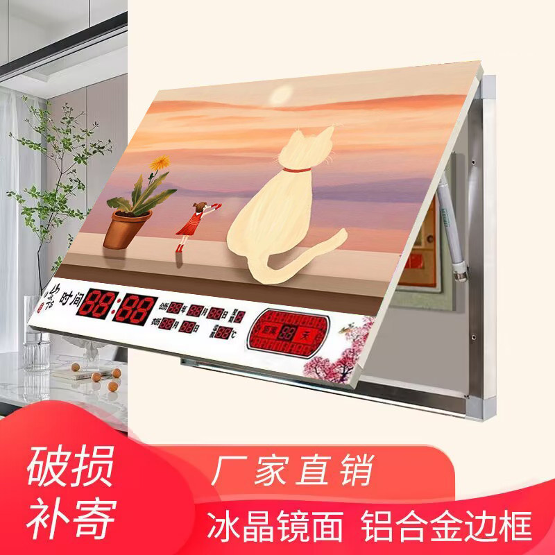 电表箱万年历装饰画遮挡电闸箱总开关轻奢新款表箱画客厅餐厅画