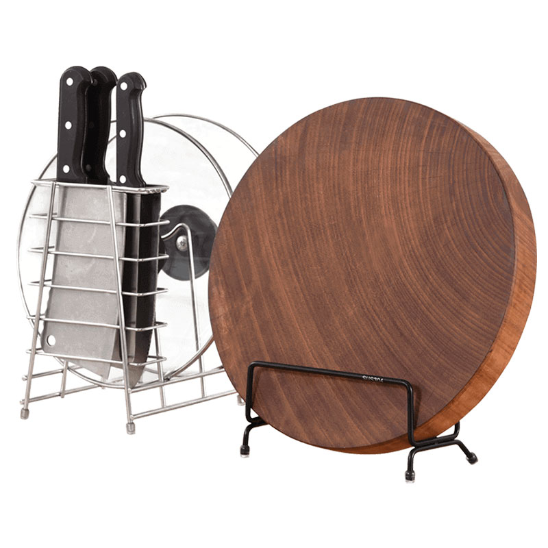 台面单独菜板架子304不锈钢放砧板收纳架沥水支架厨房案板置物