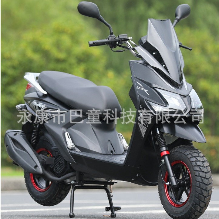 出口东南亚路霸虎150cc踏板摩托车 省油越野外卖燃油助力整车