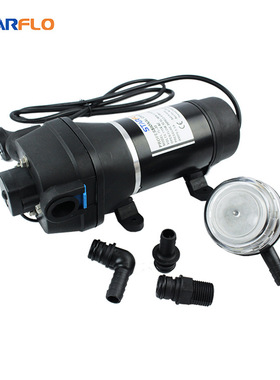 FL-43交流家用增压泵大流量洗衣机灌水泵自动微型管道自吸隔膜泵