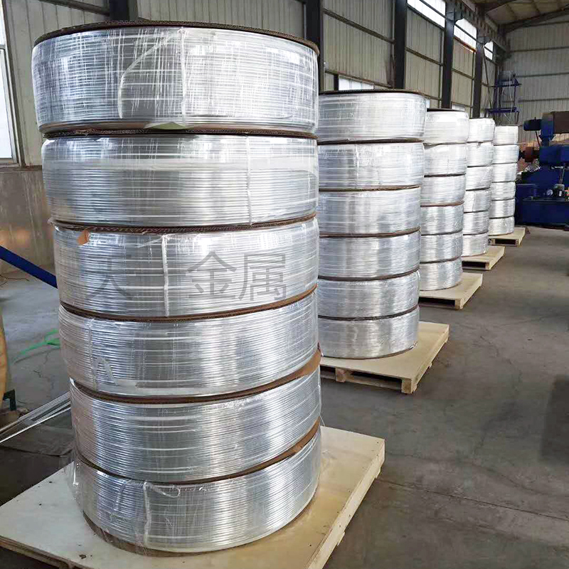 纯铝盘管100m米冰箱空调制冷导热散热无缝挤压任意折弯空心软铝管