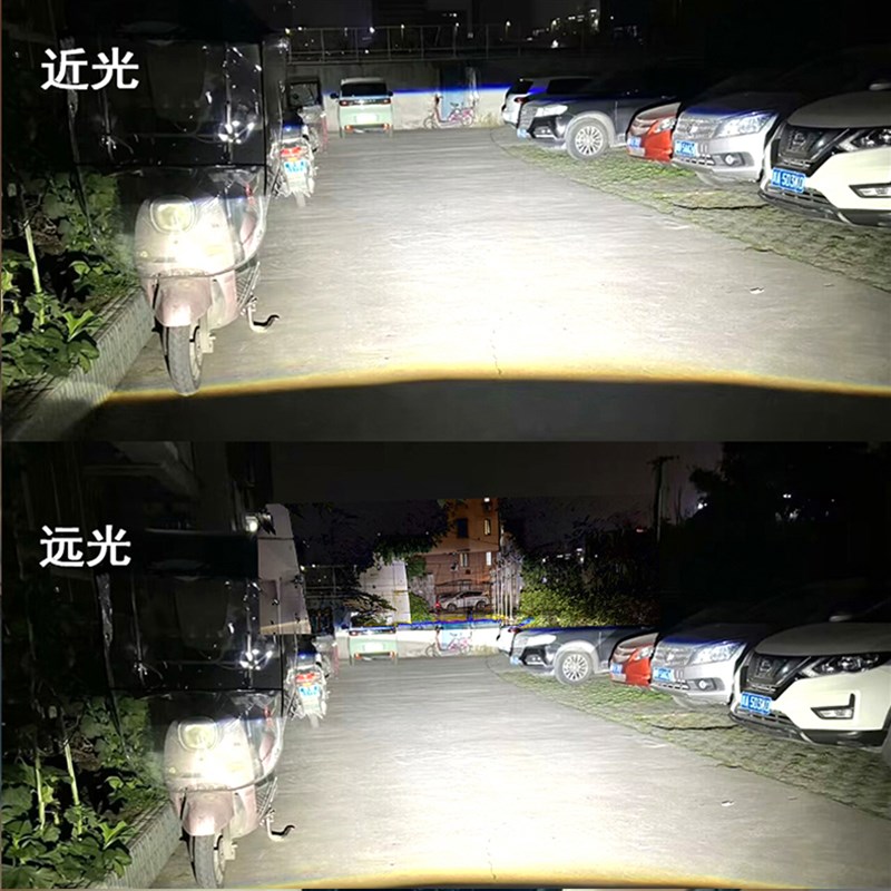 金箭F60TS/F85m0TS透镜大灯总成LED双光矩阵F60S激光APP插头直上