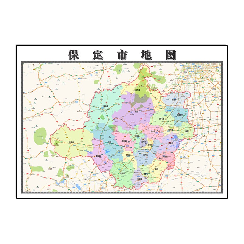 地图无折痕贴图1.1m现货行政加交通双面覆膜可写可擦拭防水高清