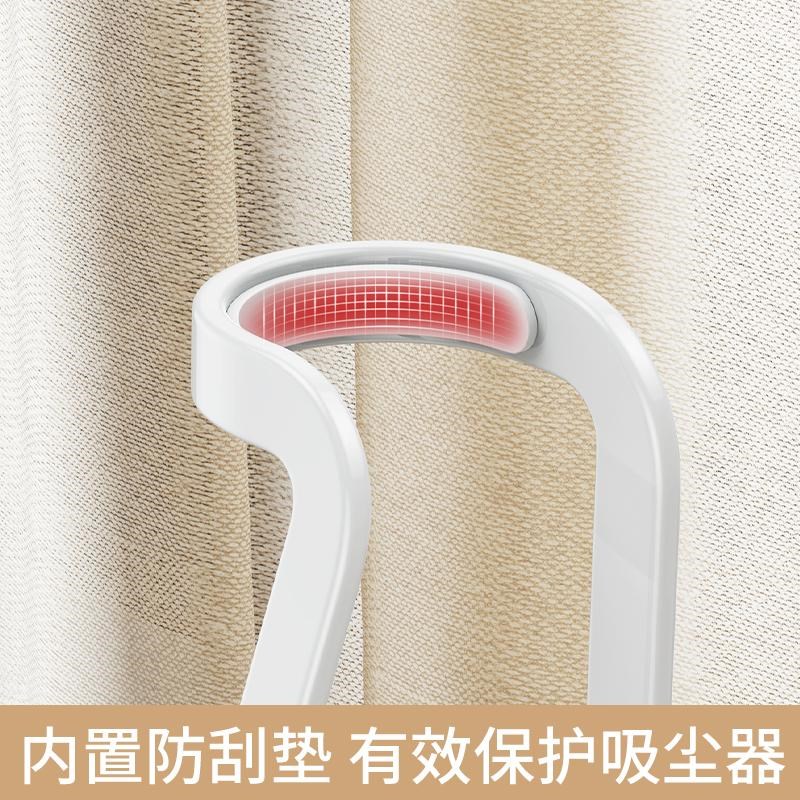 家用落地式吸尘器收纳架简易免打孔通用置物架子蒸汽拖把放置支架