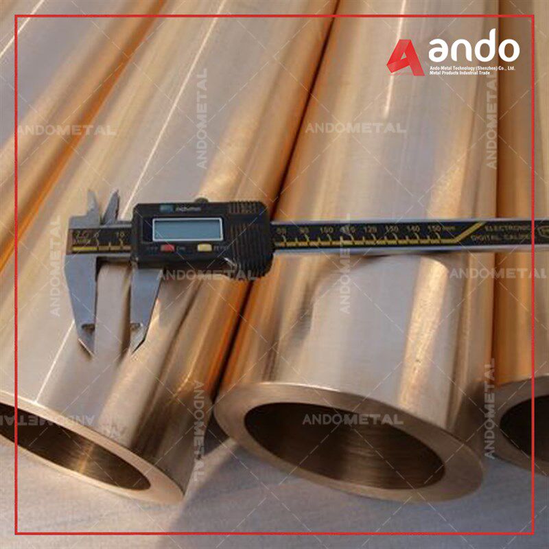 C17200(QBe2)铍铜管 铍青铜管 铍铜套 铍铜环 耐磨铍青铜套