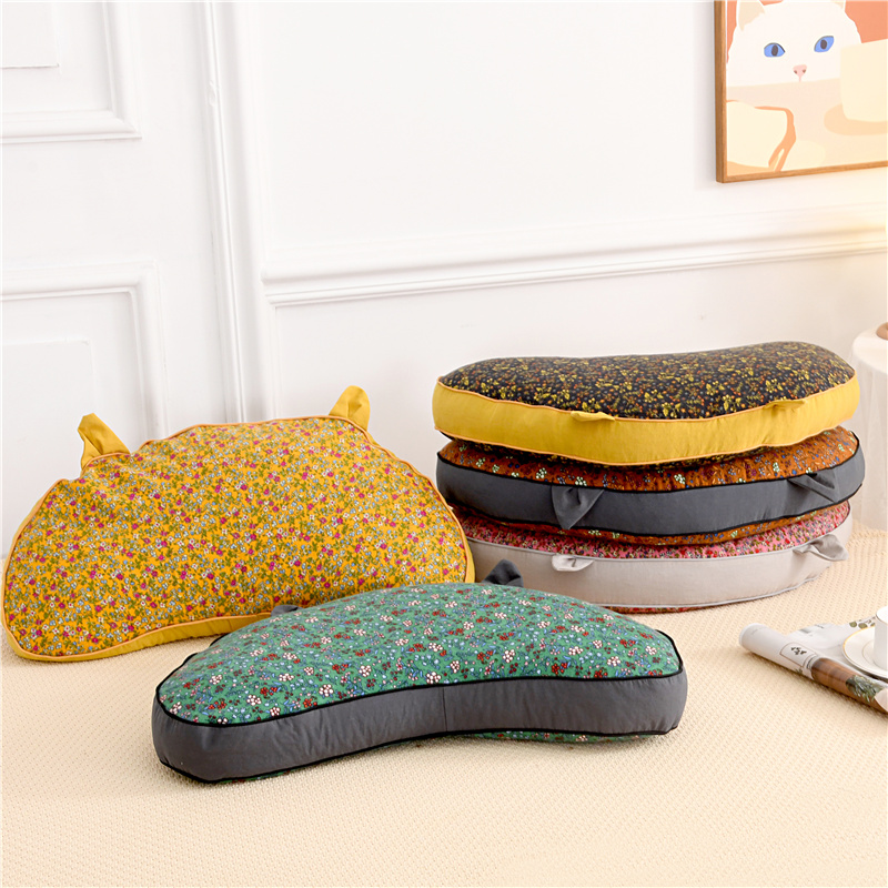 2022新款猫耳荞麦枕猫肚荞麦壳枕头枕芯枕头芯安神助眠单人双人枕