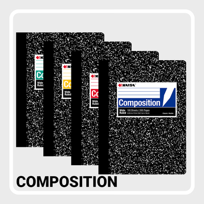 大理石纹composition book黑白色奶牛纹横线笔记本美剧同款记事本