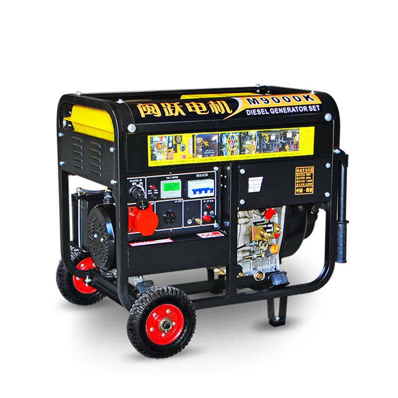 5000w3/6/10kW小型静音柴油发电机组家用5KW8千瓦单三相220v/380V