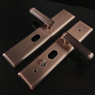 坚甲卫士304不锈钢面板多功能防撬把手孔距235椭圆孔把手