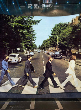 奇点 挂布背景布装饰挂旗酒吧摇滚墙壁装饰披头士 batls