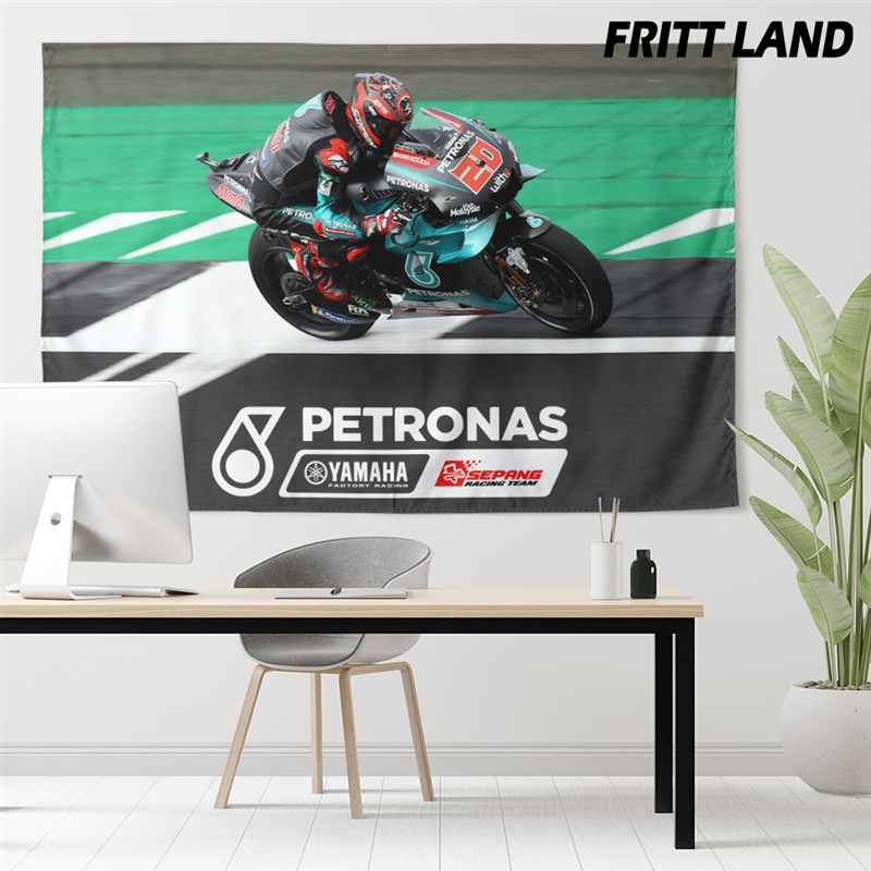 马石油S摩托MOO赛车队周边装饰画海报背景墙布挂布毯