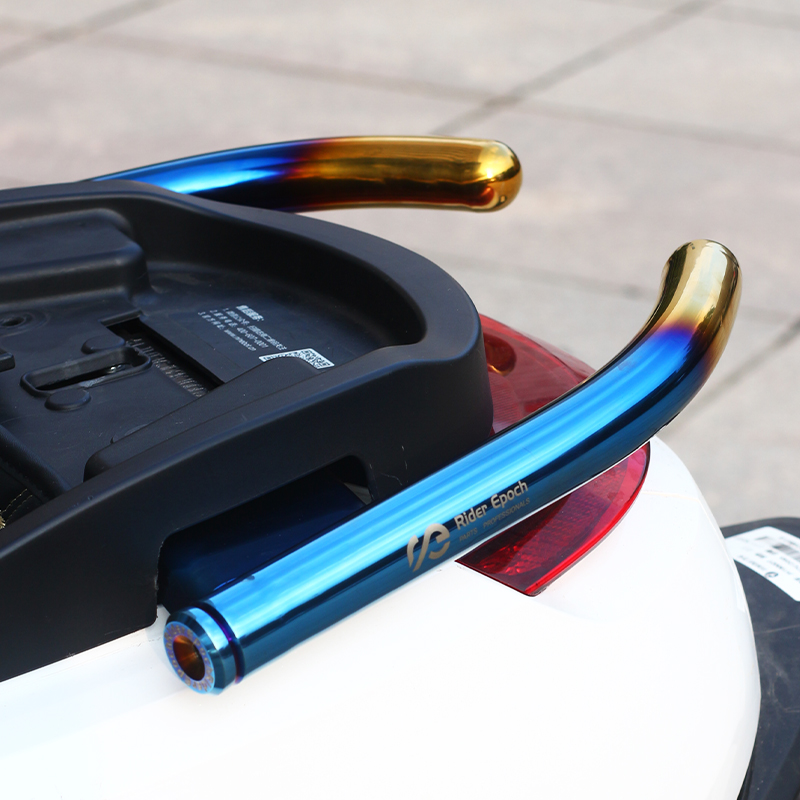 适用九号E80C/E100/E125/E200/N70/N85C/N90铝合金后扶手CNC改装