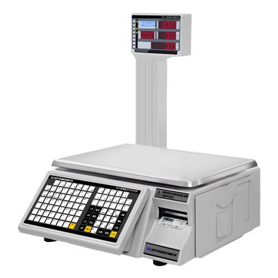 yyo电子秤条码超市Ai收银称重打码一体机打印标签商用水果