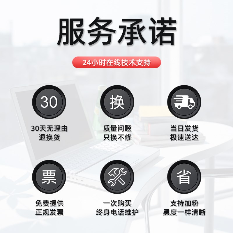 适用m7655df硒鼓 适用o m7655df打印机粉盒易加粉