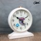 石英钟 客厅大号简约复古桌摆件现代时尚 创意静音卧室台式 座钟欧式