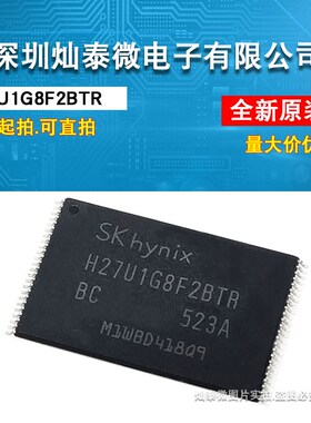 全新原装现货SKhynix/现代H27U1G8F2BTR-BC闪存TSOP48芯片 可直拍