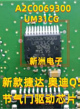 A2C00693000 UM31CG适用于大众奥迪新款捷达节气门怠速芯片IC24脚
