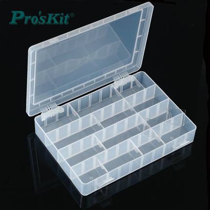 台湾宝工203-132H 40格活动耐摔零件盒电子元器件零件盒物料盒