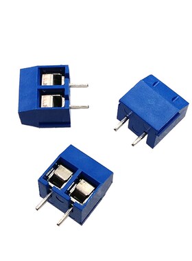 KF301-2P/3P 蓝色接线柱 5mm间距 接线端子300V15A 可拼接 接线柱
