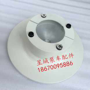 泵车支腿圆盘 垂直油缸支撑垫板座 铰接座 支腿铁盘