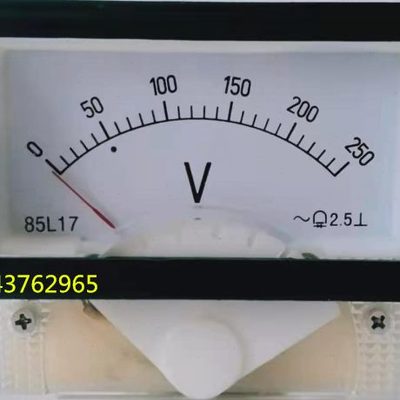 DB德表 交流电压表85L17-250V 300V 450V 500V 600V 广东德庆电表