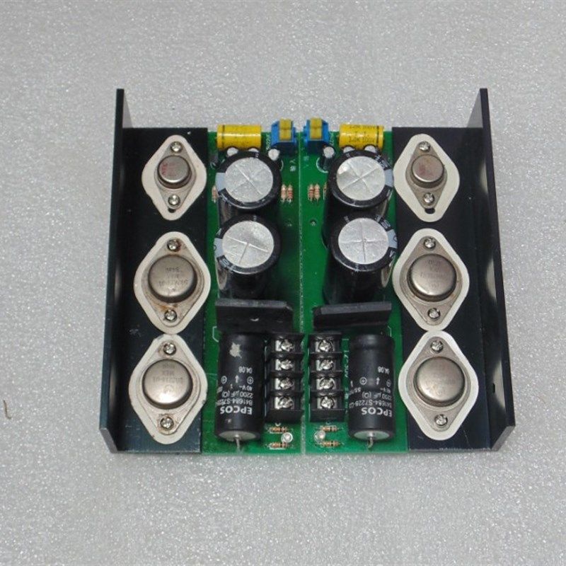 1969功放板 PNP金封管 小甲功放套件 甲类功放板 整合整流滤波