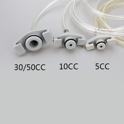 武藏式IEI点胶针筒转接头 点胶机适配器连接管点胶5/10/30/50CC