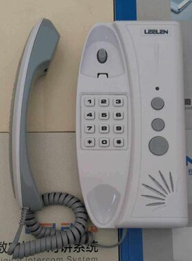 立林F6对讲门铃L8-5004W户户JB-2003-F06非可视室内有线话机