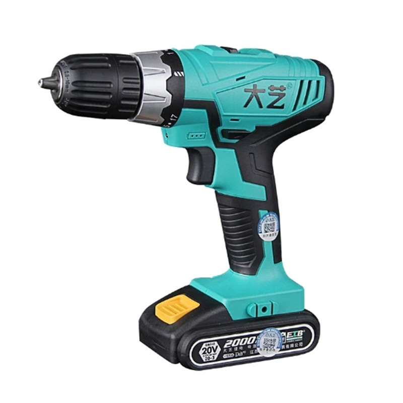 T22T08锂电钻12V1r6V双速充电式电钻无线电钻电动螺丝起子电动起