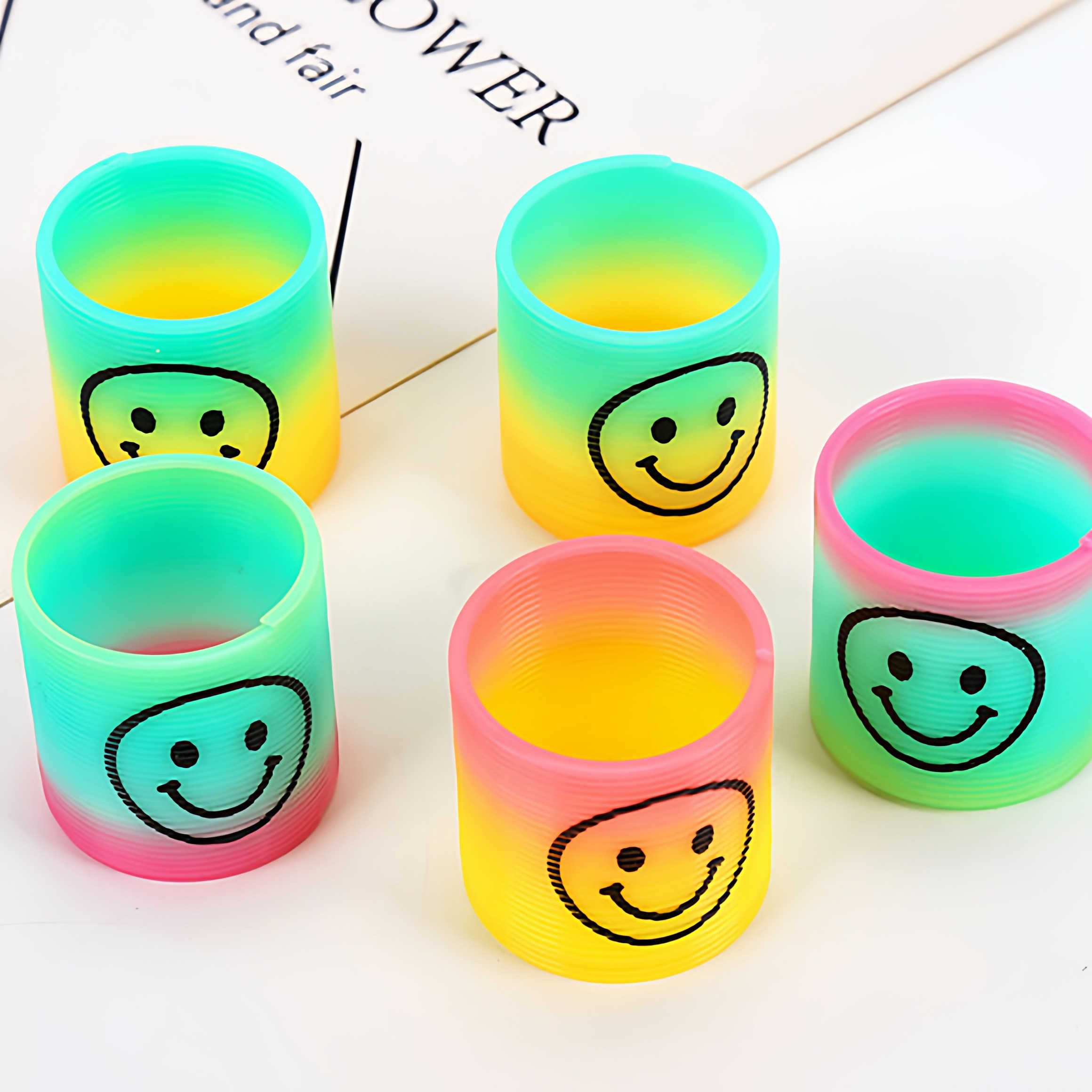 迷你彩虹圈儿童卡通笑脸弹簧圈叠叠圈小号彩虹圈幼儿园活动小礼品,玩具/童车/益智/积木/模型,创意/整蛊玩具,淘宝优惠券,粉丝福利购,淘宝优惠卷