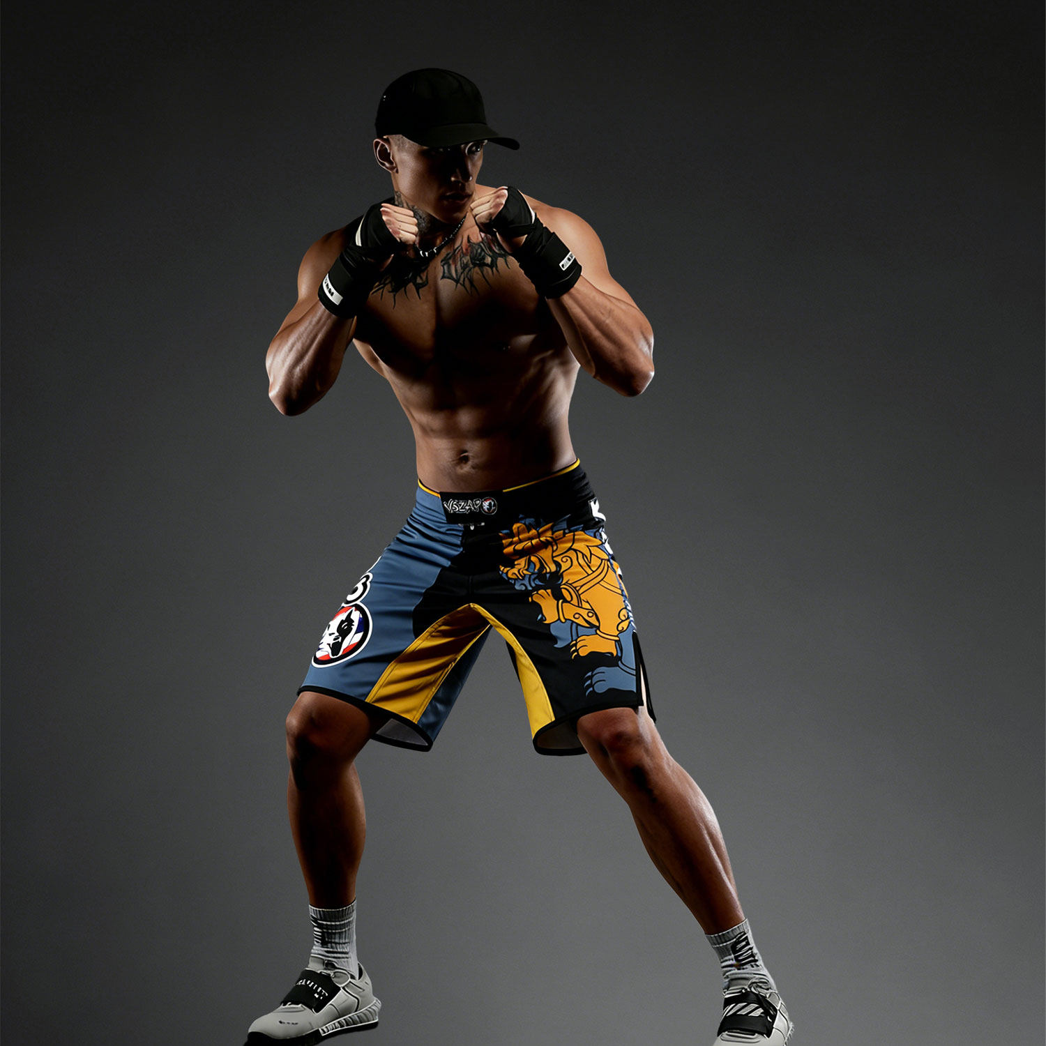 VSZAP男士速干户外运动短裤健身房训练五分裤撞色印花耐磨多功能,男装,短裤,淘宝优惠券,粉丝福利购,淘宝优惠卷