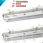 2EF带应急防护网罩现货 ZYC25 泰航船用双管荧光舱顶灯JCY25
