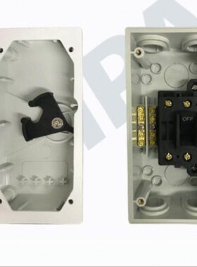 UKF1-335餐厅明装KRIPAL拔叉防水开关35A极数3P三相380V三线三出