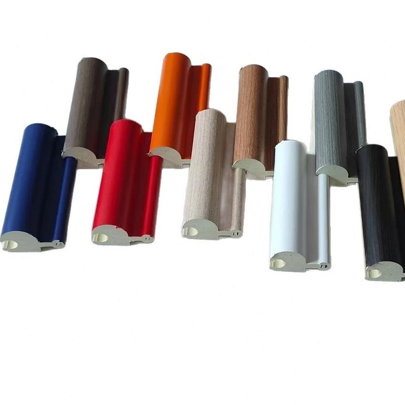 甄选旋转格栅板竹木纤维弧形格栅板波浪板包圆柱子装饰板实木圆弧